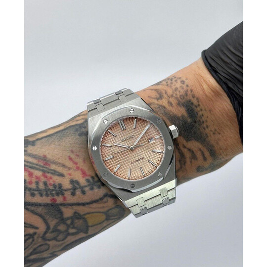 Custom Seiko Mod • Salmon AP • 42mm